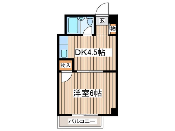 ファインクレストＮ１２の物件間取画像